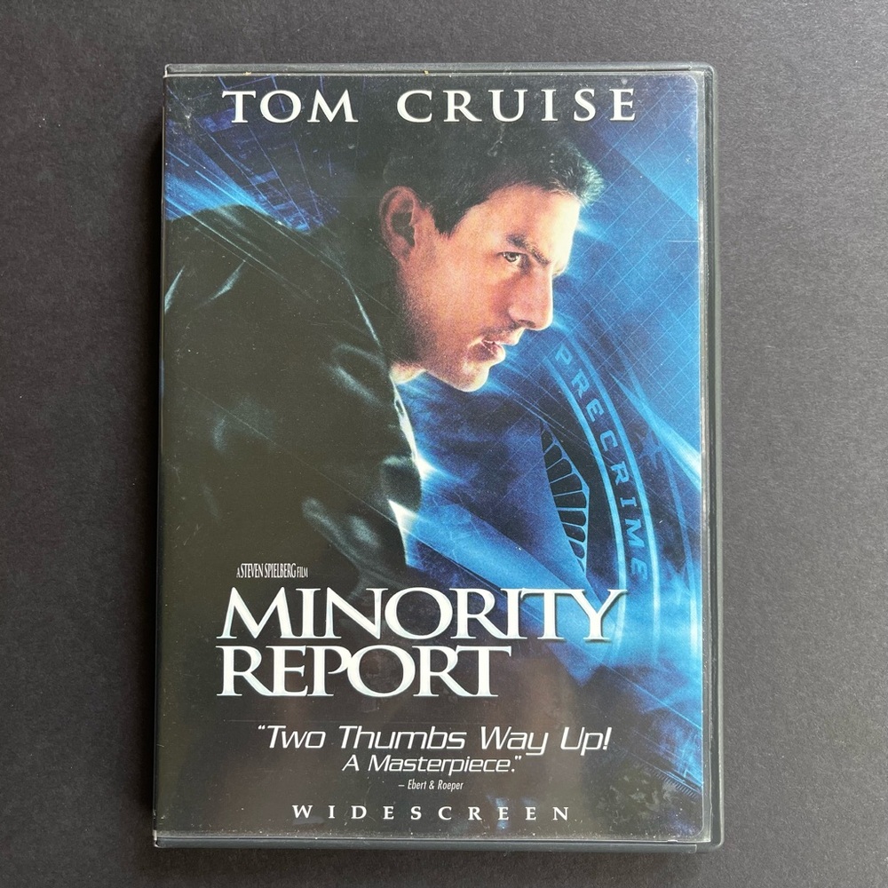 Minority Report DVD 2002 Widescreen